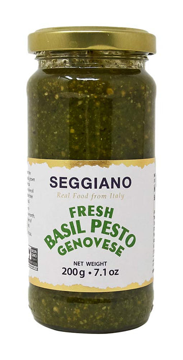 Seggiano, Pesto Basil Raw, 7.1 Ounce