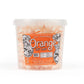 Stewart Old Fashioned Orange Candy Puffs - 27 oz Tub, Fat-Free, Gluten-Free, Pure Cane Sugar, Classic Soft/Hard Texture, Made in USA