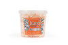 Stewart Old Fashioned Orange Flavored Pure Sugar Candy Puff Balls - Individually Wrapped Candy Snack, Fat-Free, Cholesterol-Free