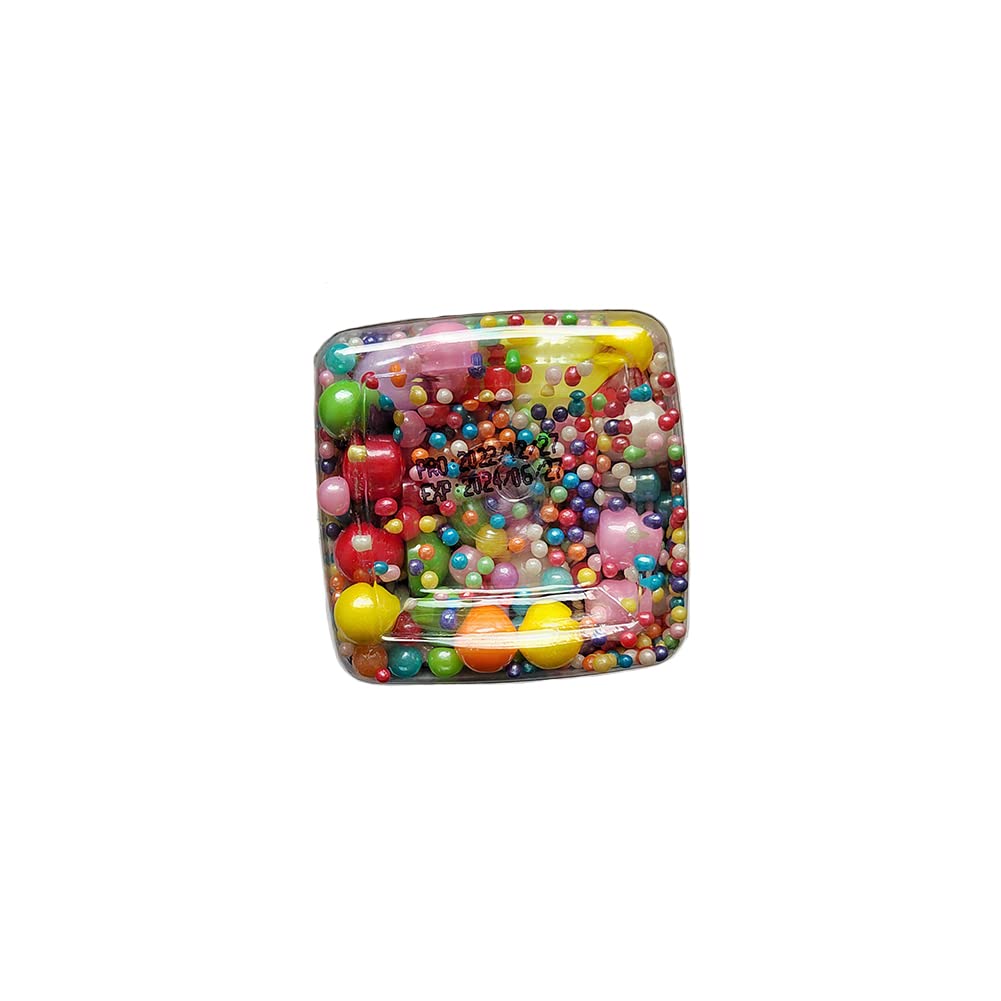Eastron Edible Mixed Pearl Sugar Sprinkles Candy Mixing Size Baking Cake Decorations Cupcake Toppers Cookie Decorating Celebrati
