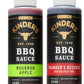 KINDERS Bourbon Apple BBQ Sauce & Founders Reserve BBQ Sauce, 15.5oz Each, Ideal for Grilling and Marinades