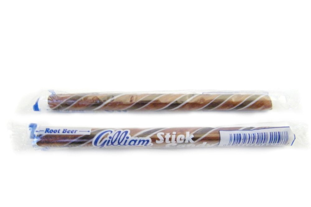 Gilliam Old Fashioned Candy Sticks - Root Beer Flavor, 80 Count Box