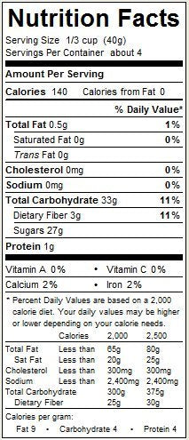 Cherry Bay Orchards - Dried Blueberries - Pack Of 12 - 6Oz Bags - 100% Domestic, Natural, Kosher Certified, Gluten-Free, And Gmo