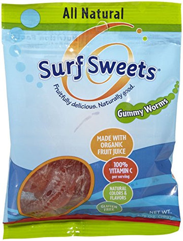 Surf Sweets Gummy Worms, 2.75 Oz