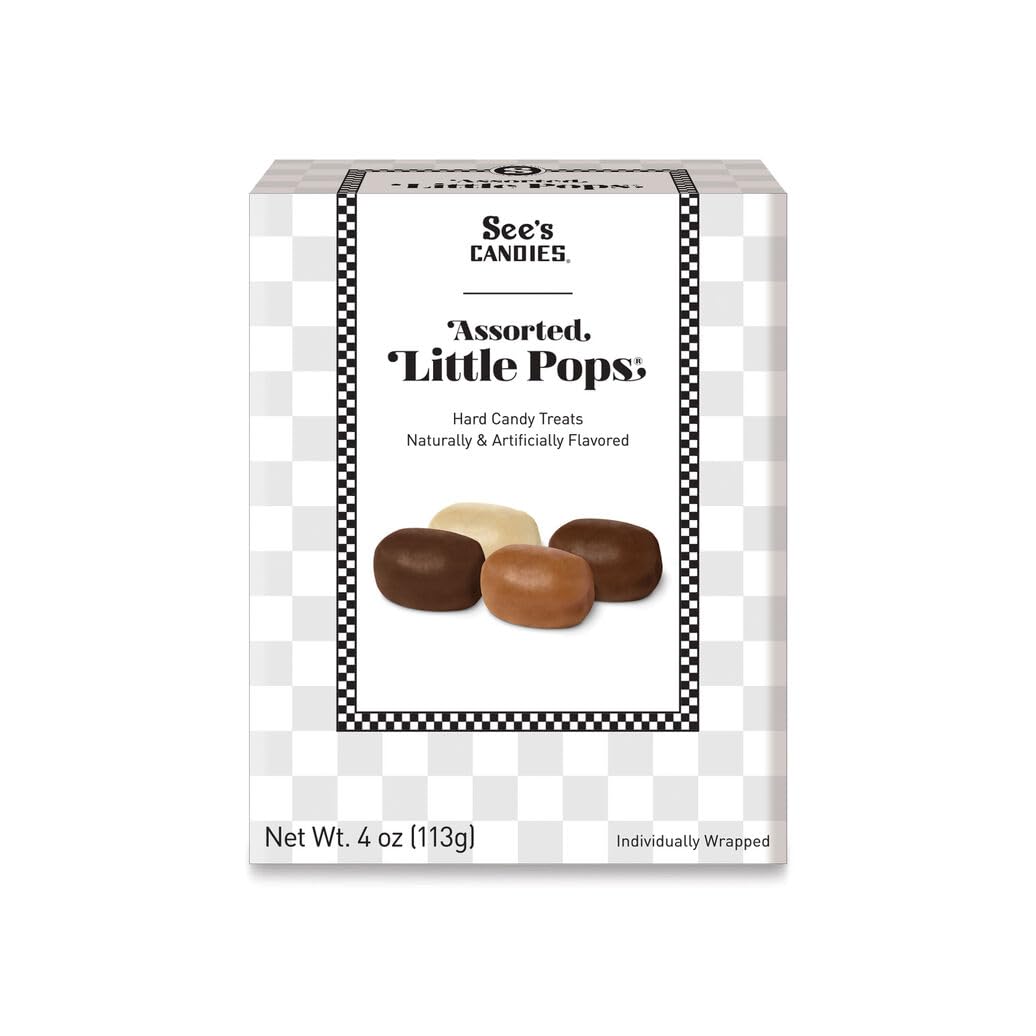 Sees Candies Little Pops Assorted 4 oz Pack of 1