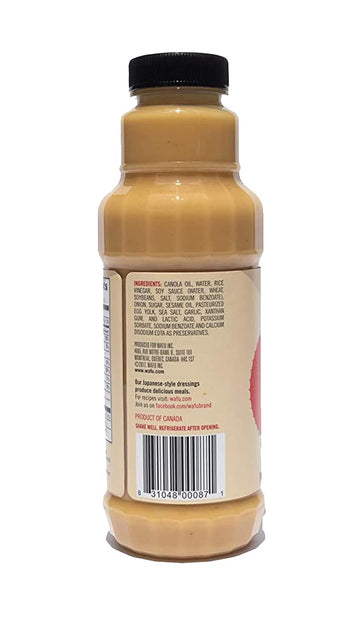 WAFU Original Japanese Vinaigrette Dressing, 9.8 Fl Oz Bottle