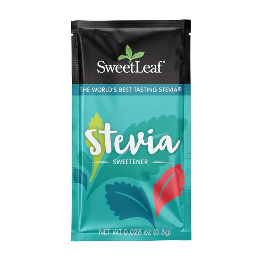 SweetLeaf Stevia Powder Packets - Zero Calorie Sweetener, Sugar Free, Keto Friendly - 35 Count (Pack of 2)