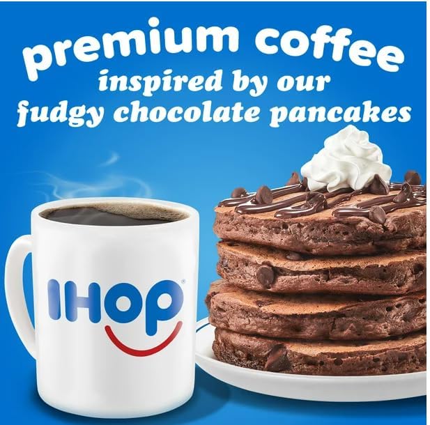 Ihop Chocolate Chocolate Chip Flavored Keurig K-Cup Coffee Pods, 22 Ct Box