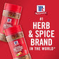 McCormick Seasoning, Crushed Red Pepper & Italian Herbs, Robust Italian Seasoning for Garlic Bread, Pasta, Dip and More, 2.64 oz