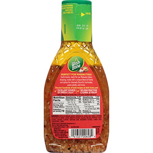 Wish-Bone Italian Dressing,, 8 Ounce (Pack Of 12)