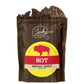 Jerky.com Exotic Hot Buffalo Jerky - High-Protein, All-Natural Snack - 1.75 oz (Pack of 1)