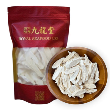 Royal Seafood USA Premium Dried Dioscorea Slice Chinese Yam Slice ??????450g