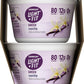 Dannon Light + Fit Greek Vanilla Fat Free Yogurt, Creamy and Delicious Gluten Free Yogurt, 4 Ct, 5.3 OZ Yogurt Cups