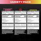 PRIME HYDRATION Variety - ICE POP  Strawberry Banana  Lemonade  Sports Drinks  Electrolyte Enhanced for Ultimate Hydration  250mg BCAAs  B Vitamins  Antioxidants  Low Sugar  12 Fl Oz  15 Pack