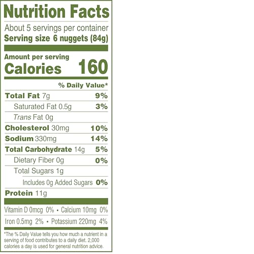 Applegate, Natural Chicken Nuggets Family Size, 16oz (Frozen)