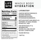 LIFEWTR enhanced Purified Water  pH Balanced with Electrolytes  100% recycled plastic bottles  23.7 Fl Oz Flip Cap Bottles  700 mL (Pack of 12)