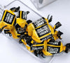 SweetGourmet English Style Salted Licorice Toffees | Individually Wrapped | 1Lb