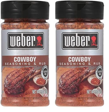 Weber Cowboy Seasoning, 5.6 Ounce Shaker (Pack Of 2)