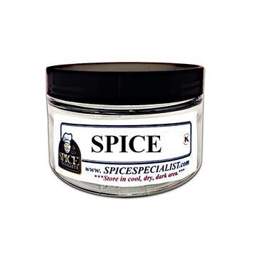 Smoked Granulated Garlic by Spice Specialist - Kosher - 3.5 oz Jar