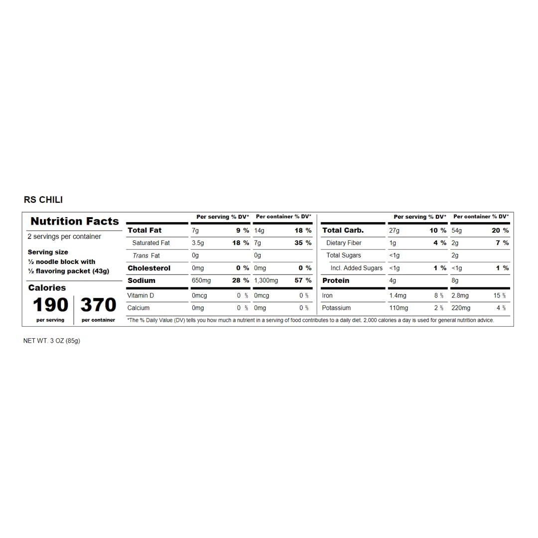 Maruchan Ramen, Chili Flavor, 3 oz