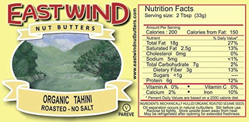 Eastwind Tahini Sesame Spread, 15 Pound - Creamy, Nutritious Sesame Paste