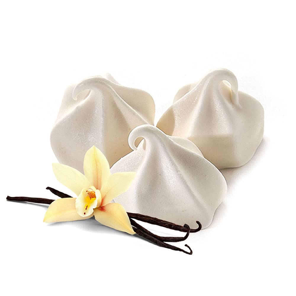 Krunchy Melts Original Meringue Cookies | Vanilla Flavor | Only 80 Calories Per Serving | Fat Free, Gluten Free, Dairy Free (4 O