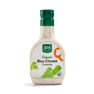 365 by Whole Foods Market Organic Blue Cheese Dressing, 16 Fl Oz - Deliciously Creamy, Perfect for Salads and Dips