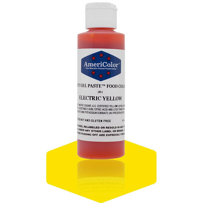 Americolor Soft Gel Paste 4.5 oz. - Electric Yellow