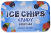ICE CHIPS Candy Hand Crafted Tin Juicy Berry Mix Candy, 1.76 Ounce