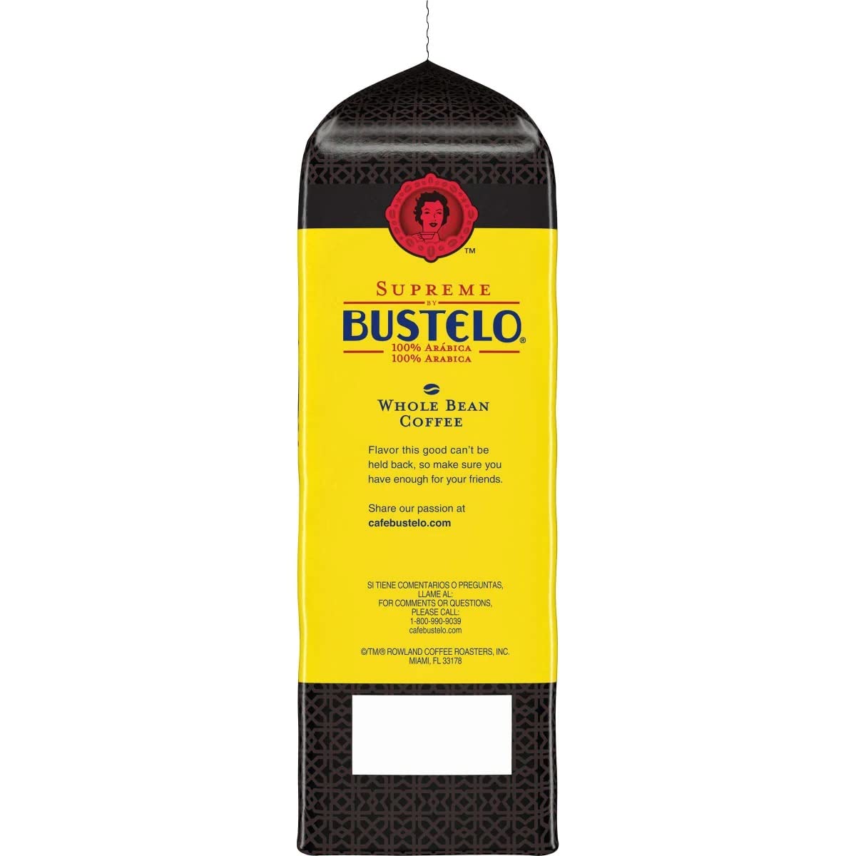 Fol101800 - Supreme By Bustelo Espresso Whole Bean Coffee