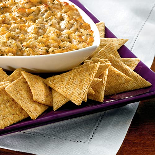 Triscuit Thin Crisps Original Whole Grain Wheat Crackers, Vegan Snacks, Bulk Snack Crackers, 6 - 7.1 oz Boxes