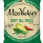 Kettle Cooked Potato Chips By Miss Vickie'S Value Pack Bundled By Superdeals | 1.375 Oz Bag | Spicy Dill Pickle | Pack Of 30 Wit