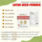 Lotus Seeds Powder 2.47 Oz (70G) Vietfarmfood: Freeze-Dried Extracted From 100% Pure, Sugar-Free. Used To Mix Mixed Drinks Fresh