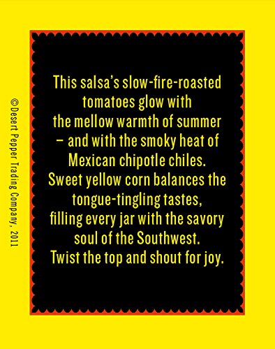 Desert Pepper Roasted Tomato Chipotle Corn Salsa, Medium, 16-Ounce