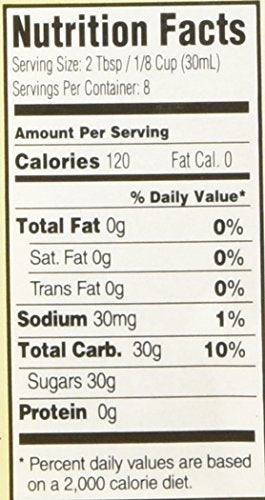 Wholesome Sweeteners 7.7-Ounce Organic Light Corn Syrup, Non GMO, Gluten Free & Vegan, for Baking and Glazing, 1 Pack