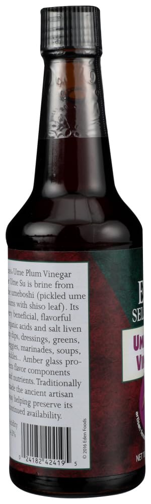 Eden Foods Ume Plum Vinegar, 10-Ounce (Pack Of 6)