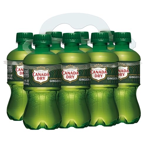 Canada Dry Ginger Ale Soda  12 Fl Oz Bottles  8 Pack