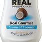 Reàl Infused Exotics Cream of Coconut, 16.9 FL OZ Squeezable Bottle, Individually Boxed