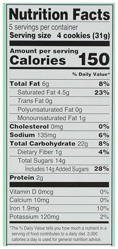 BACK TO NATURE Fudge Mint Cookies, 5.5 OZ