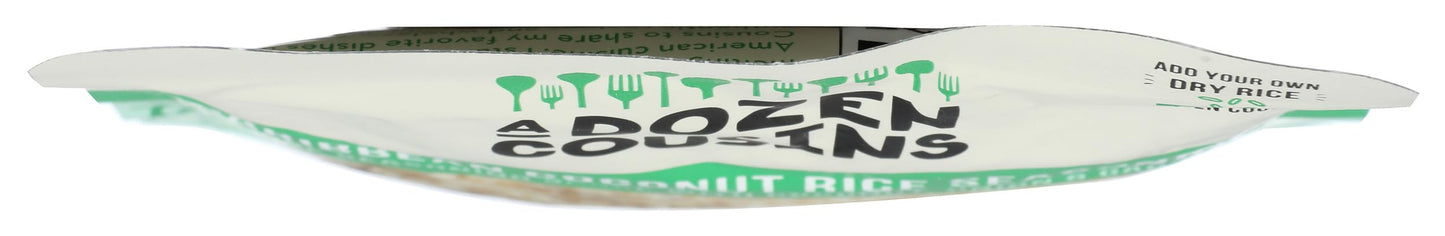 A Dozen Cousins, Sauce Rice Seasoning Carribean Coconut, 4 Ounce