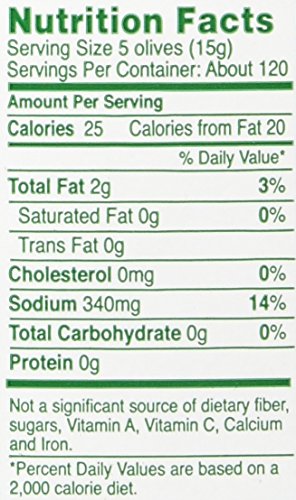 Supremo Italiano Pitted Manzanilla Olives, 63 Oz