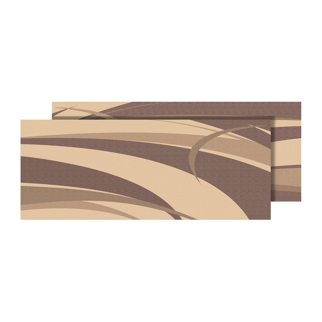 Faulkner 53010 Mat Spx Mod Swish Brn/Beige 9 X 18