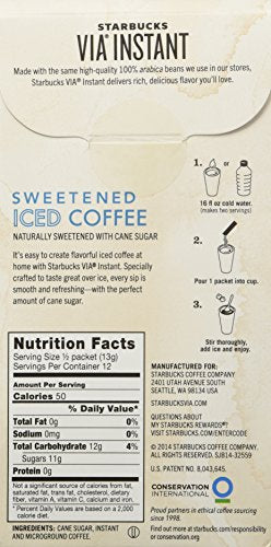 Starbucks Via Iced Coffee By Starbucks Coffee
