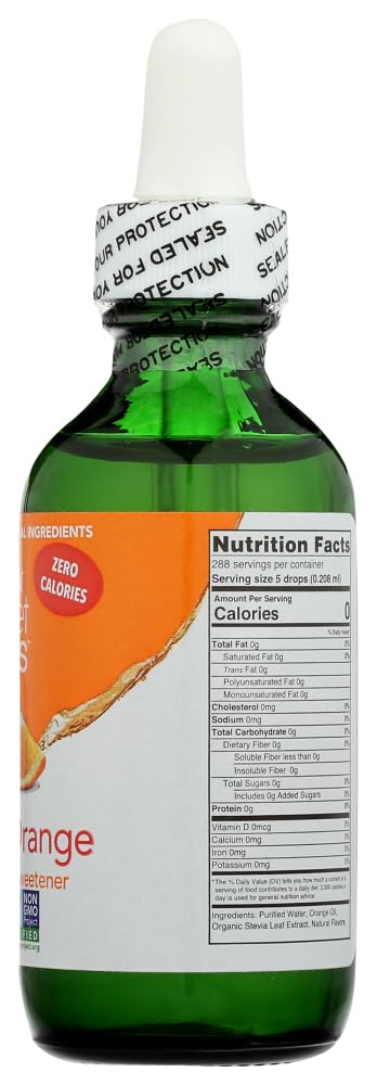 Sweet Leaf Sweet Drops Sweetener Valencia Orange