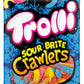 Trolli Sour Brite Crawlers Candy, Original Flavored Sour Gummy Worms, 7.2 Ounce (Pack of 4)