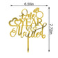 Qertesl Acrylic One Year Married Cake Topper - 1St Wedding Anniversary Cake Topper -Anniversary Party Decorations,One Year Anniv