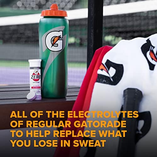 Gatorade Zero compact pieces, Lemon-Lime Flavor, 1.6 oz (Pack of 80)