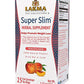 Lakma Wellness Super Slim Tea With Peach Flavor - 25 Tea Bags (Gmo Free, Gluten Free, Dairy Free, Sugar Free & 100% Natural, Decaf)