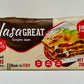 Great Low Carb Company LasaGreat Lasagna Shape 7 oz pastas, Keto, Low carb, High Protein. 5 Net Carbs, 19g Protein (1 pack)