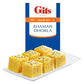 Gits Instant Khaman Dhokla Snack Mix, Makes 18 Per Pack, Pure Veg, Indian Snack Mix, 180G
